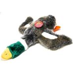 Vardem Peluş Süper Dayanıklı Köpek Oyuncağı Sesli Ördek 35 Cm