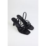 VARENZA WOMAN SHOES Düğüm Detaylı İnce Topuklu Sandalet