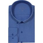 Varetta Büyük Beden Uzun Kollu Erkek Gömlek - Koyu Mavi - 2XL