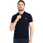 Varetta Erkek Kuzguni Siyah Regular Kesim Polo Yaka Erkek Tişört - 7XL