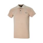 Varetta Erkek Taba Polo Yaka Yazlık Pamuklu Kısa Kollu T shirt