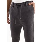 Varetta Volkanik Gri Erkek Kışlık Likralı Jogger Pantolon Bel Lastikli 4 Cepli Slim Kalıp Viking Jogger