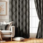 Vargottam Oda Karartma Perdeleri - Botanik Çiçek Desenli, 2 Panelli Set, 52" x 90" - Grommet Üstlü Karartma Pencere/Kapı Perdeleri Yatak Odası, Çocuk Odası Ve Oturma Odası Için - Yeşil