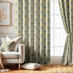 Vargottam Oda Karartma Perdeleri - Çiçekli Lale Desenli, 2 Panelli Set, 52" x 84" - Yatak Odası, Çocuk Odası Ve Oturma Odası Için Grommet Üstlü Karartma Pencere/Kapı Perdeleri - Sarı