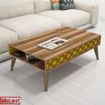 Variant Concept City Ceviz Sarı Orta Sehpa