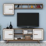 Variant Mobilya Ayla Tv Unitesi - Ceviz/Beyaz