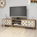 Variant Mobilya Class Tv Unitesi - Ceviz / Krem