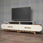 Variant Mobilya Flora Tv Unitesi - Ceviz / Krem