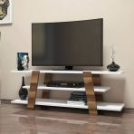 Variant Mobilya Flower Tv Unitesi - Ceviz / Beyaz