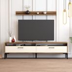 Variant Mobilya Istanbul Tv Unitesi - Ceviz / Krem
