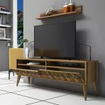 Variant Mobilya Line Tv Unitesi Ve Orta Sehpa Takimi - Ceviz
