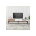 Variant Mobilya Milan Alt Tv Ünitesi - Ceviz / Beyaz