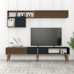 Variant Mobilya Milan Tv Unitesi - Ceviz / Antrasit