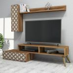 Variant Mobilya Planet Tv Unitesi - Ceviz / Krem