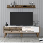 Variant Mobilya Valensiya 140Cm Tv Unitesi - Ceviz / Beyaz