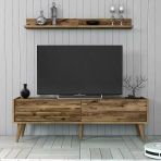 Variant Mobilya Valensiya 140CM Tv Ünitesi - Ceviz / Ceviz