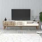 Variant Mobilya Valensiya Alt Tv Ünitesi - Ceviz / Krem - Ceviz - Ekru