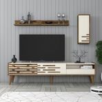 Variant Mobilya Valensiya Tv Ünitesi - Ceviz / Krem - Ceviz - Ekru