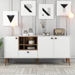 Variant Mobilya Variant Napoli Konsol - Beyaz - 180 x 82 x 35 cm