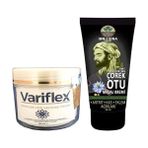 Variflex 100 ml Bacak Ibn-i Sina Çörek Otu Kremi 50 ml Sırt Bel Kas Diz Teskin Edici Masaj Kremi