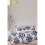 Varol 250 Tc Bambu Karışımlı Pamuk Saten Nevresim Takımı – Çift Kişilik - Tivoli - Renkli - 200 x 220 cm