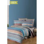Varol 250 Tc Bambu Karışımlı Pamuk Saten Nevresim Takımı – Family Size - Triology