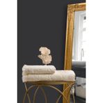 Varol Jacquard %100 Pamuk Banyo Havlusu 90X150cm - Krem - 90 x 150 cm