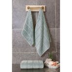 Varol Kare Micro Cotton Banyo Havlusu 90X150CM - 90 x 150 cm - Yeşil
