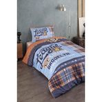 Varol Laura Home %100 Pamuk Saten Genç Nevresim Takımı - Baseball Çok Renkli