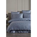 Varol Laura Home Tencel Jakar Nevresim Takımı Çift Kişilik - Eva İndigo Çok Renkli