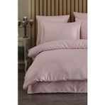 Varol Laura Home Tencel Jakar Nevresim Takımı Çift Kişilik - Nothingham Pudra Çok Renkli