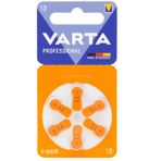 Varta 13 Numara 6'lı Paket Kulaklık İşitme Cihazı Pili