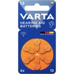 Varta 13 Numara İşitme Cihazı Pili 6'lı Blister - 60 Adet