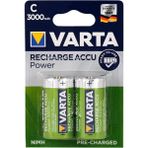 Varta 20 Adet Varta 3000MAH Şarjlı C Size Orta Boy Pil 2'li