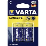 Varta 20 Adet Varta Longlife Alkalin C Orta Boy Pil Toptan Satış