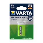 VARTA 200mAh 9V Şarj Edilebilir Pil