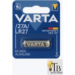 Varta 27A / LR27 12V Pil - 1 Adet
