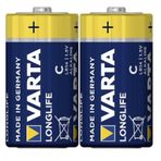 Varta 2'li Longlife Alkalin C Orta Boy Pil