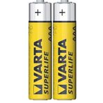 Varta 2xAAA Superlife AAA İnce Kalem Pil