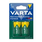 Varta 3000 mAh C Boy Şarj Edilebilir 2’li Pil (Yeşil)