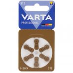 Varta 312 Numara 6'lı Kulaklık İşitme Cihazı Pili