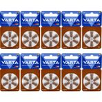 Varta 312 Numara İşitme Cihazı Pili 60 Adet 1,45 V Düğme Pil Yüksek Performans