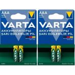 Varta 4 Adet Ready To Use 800MAH Ni-Mh Aaa Şarjlı Ince Pil