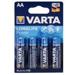 Varta 4006 Endüstriyel Alkalin AA Size Shrink 4'lü Kalem Pil