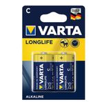 Varta 4114 Longlife C Size 2'li Orta Boy Pil
