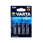 Varta 4903 Longlife Power AAA 4'lü İnce Kalem Pil