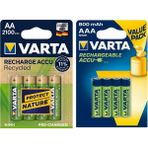 Varta 4x2100 Mah Aa + 4x800 Mah Aaa Şarjlı Pil