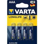 Varta 4xAAA Longlife Power Alkalin İnce Kalem Pil