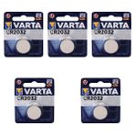 Varta 5 Adet Varta CR2032 3V Lityum Pil - 5'li