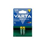 Varta 550 Ince Aaa Şarj Edilebilir Pil - Mouse Maus Için Aaa Ince Şarzlı Pil 550MAH